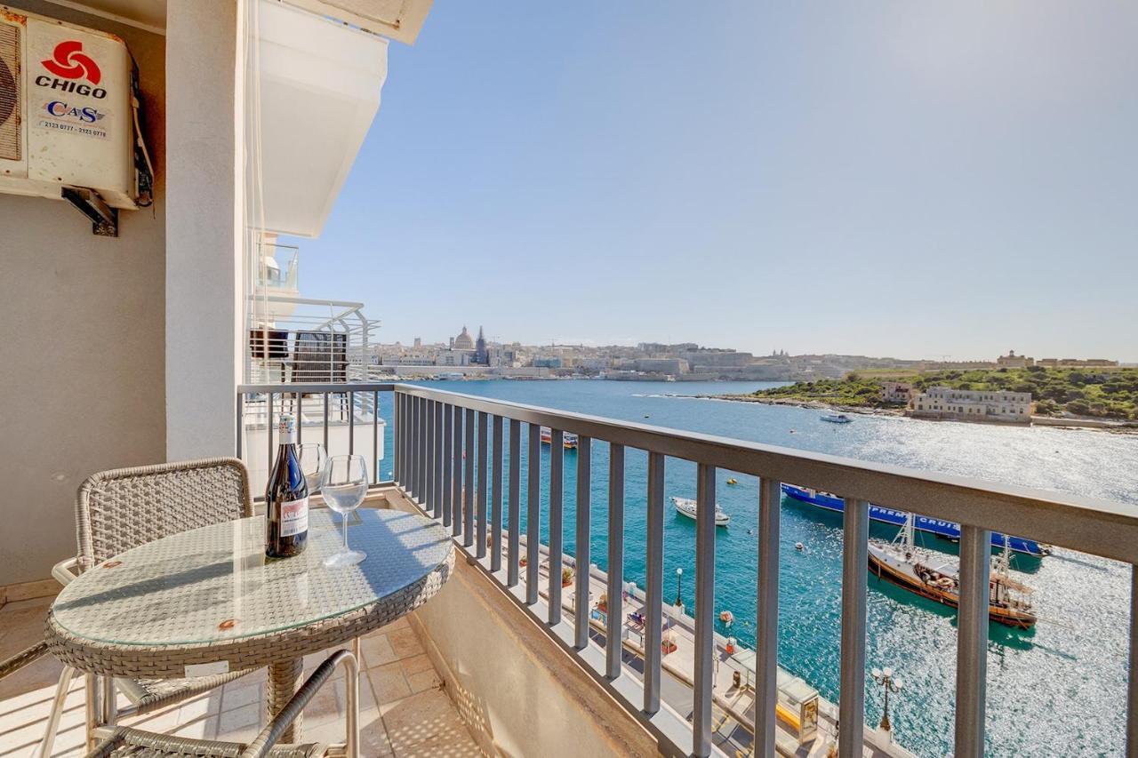 Marvellous Apartment With Valletta And Harbour Views Sliema Buitenkant foto